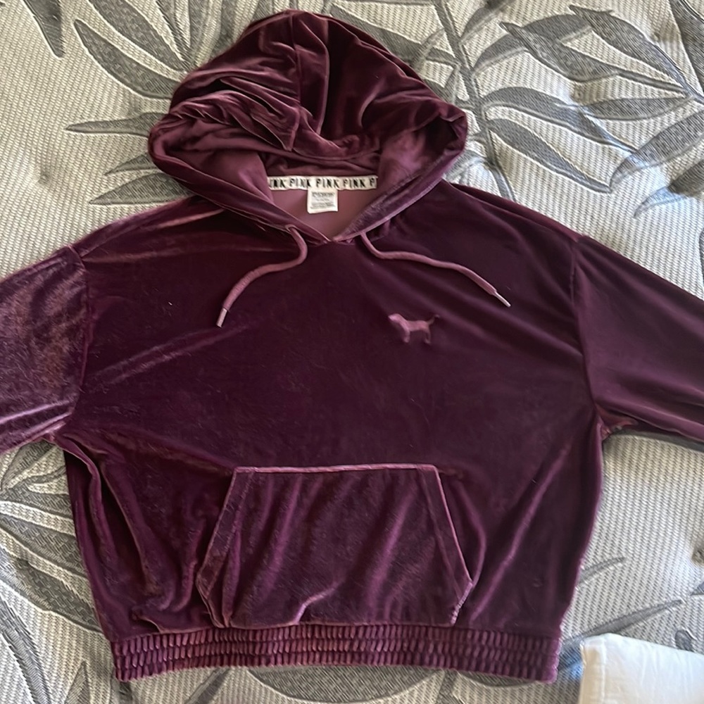 Victoria Secret Velvet Hoodie